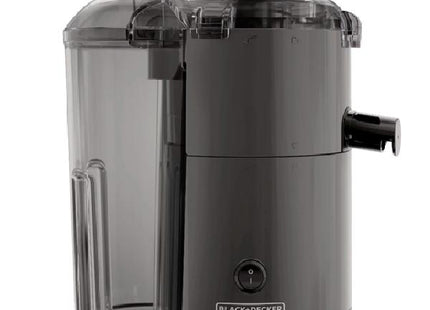 Extractor de Jugo Black+Decker JE2500B‑LA | 400 W | 57 oz (1.7 L) pulpa | Tecnología silenciosa