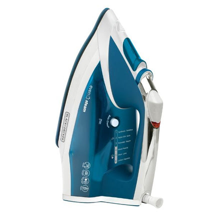Plancha de Vapor Black+Decker IR2060 EvenSteam | 1500 W | Suela CeramicGlide | Golpe de Vapor | Tanque 300 ml