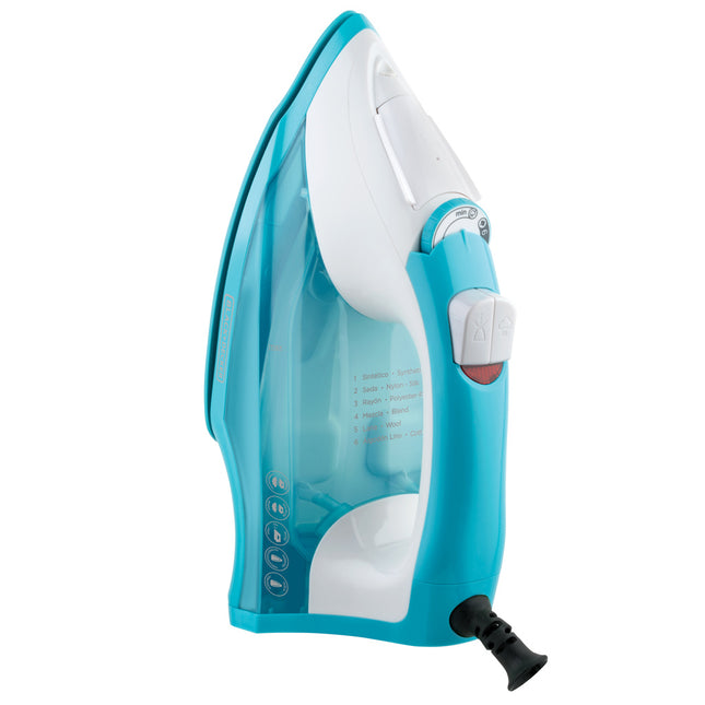 Plancha de Vapor Black + Decker Light+Easy IR1851 | Azul