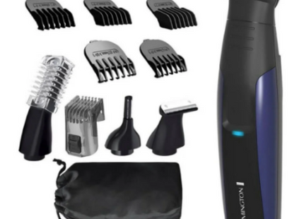Cortadora de Cabello Remington PG6160A-BVF | Kit Multifunción | Cuchillas de Titanio | Uso Inalámbrico 90 min | Resistente al Agua