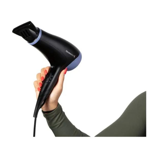 Remington combo secadora essential + plancha de cabello - D3016GP-110F