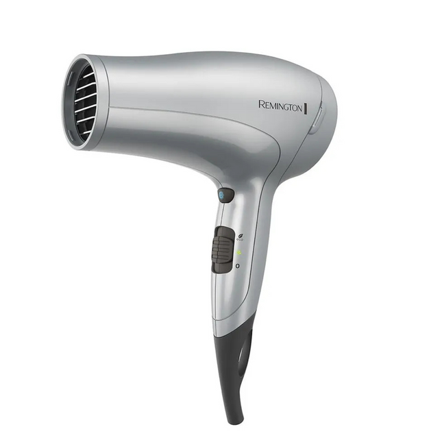 Combo Remington Secadora + Plancha de Cabello Titanium Shine Therph S4A500-D3019-F | Placas Cerámicas Avanzadas | Secadora 1875W | Aire Frío