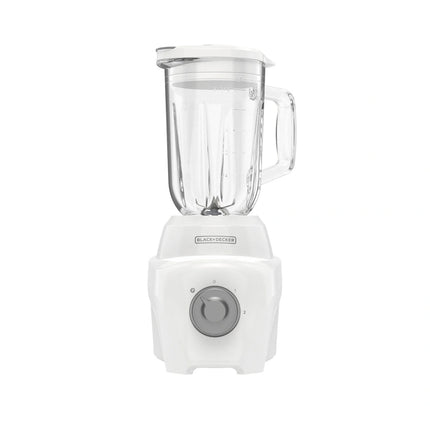 Black + Decker licuadora ice crush Vidrio 2vel 700W blanca - BL0876-0WDLA