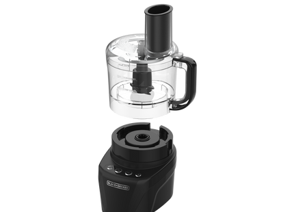 Procesador de Alimentos Black + Decker FP4342-0BDLA | 8 Tazas | 2 Velocidades | Pulso | Acero Inoxidable | Negro