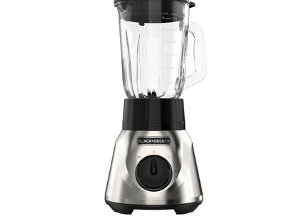 Licuadora Black + Decker Tricuadora BL1686-0SDLA | 800W | 2 Velocidades | Vidrio 1.5L | Vaso Personal 500ml | Acero Inoxidable