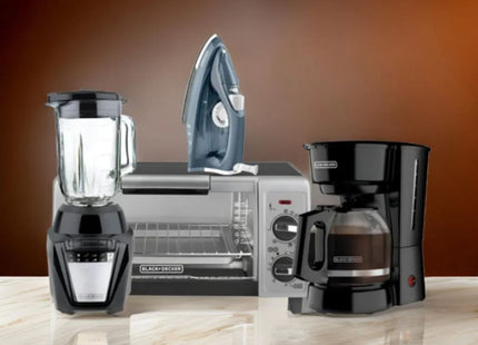 Black + Decker combo plancha + horno tostador+licuadora+cafetera - CBBD1747