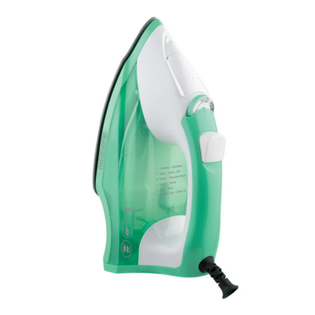 Plancha de Vapor Black + Decker Light+Easy IR1841 | Verde