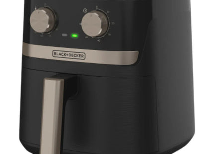 Black + Decker freidora de aire con perillas gris - AFBD42-3BDLA