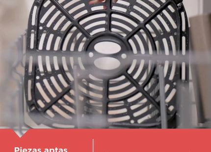 Black + Decker freidora de aire con perillas gris - AFBD42-3BDLA