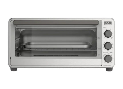 Black + Decker horno tostador 15 lts extra ancho color gris - TO8230-0GDLA