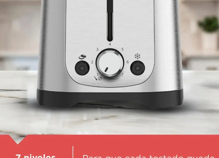 Black+Decker Tostador 2 Rebanadas 750W, TR1227-0SDLA