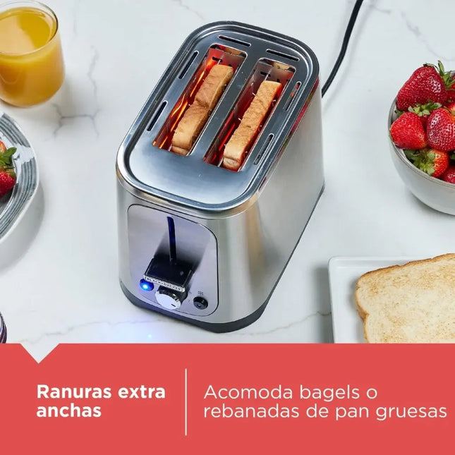 Black+Decker Tostador 2 Rebanadas 750W, TR1227-0SDLA