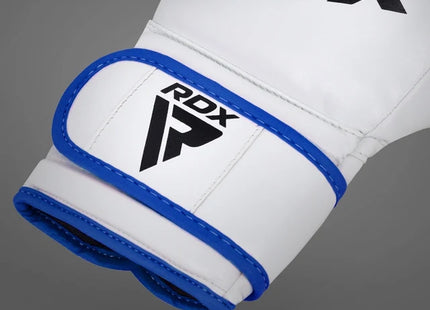 RDX Guantes de Boxeo Entrenamiento Blanco/Azul, F7 Ego