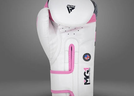 RDX Guantes de Boxeo Ego Rosado 10oz, F7