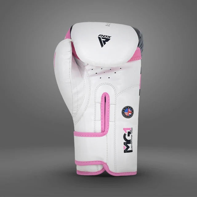 RDX Guantes de Boxeo Ego Rosado 10oz, F7