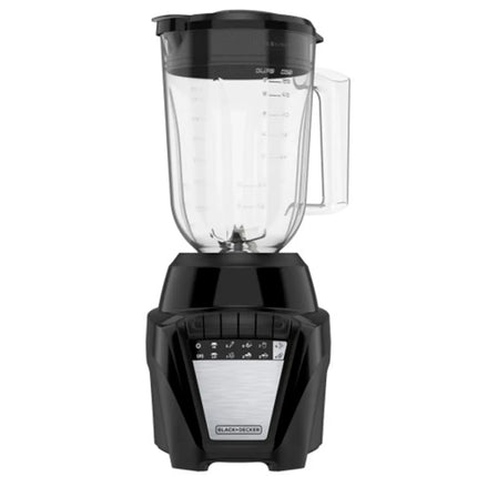 Licuadora Black+Decker BL0877‑1BDLA Ice Crush | 700 W | 8 Velocidades + Pulso | Jarra Plástico 1.65 L | Acero Inoxidable | Negra
