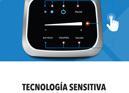 Licuadora PowerXL Smart Pro BL6018-0BPLA | 1800W | 2L | Pantalla Digital