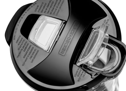 Licuadora Black + Decker BLBD210GR | 10 Velocidades | 550W | Jarra de Vidrio 1.25L | Función Pulso | Roja