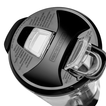 Licuadora Black+Decker BLBD210GSR | 550 W | 10 Velocidades + Pulso | Jarra Vidrio 1.25 L | Roja