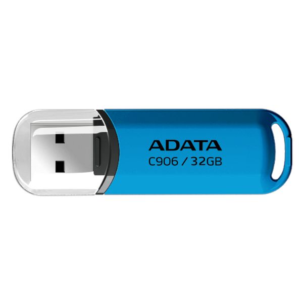 Memoria USB ADATA C906 | 32GB | USB 2.0 | Azul | AC906-32G-RWB