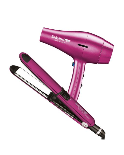 BaBylissPRO Kit Plancha 32 mm y Secador 2000 W, 818260
