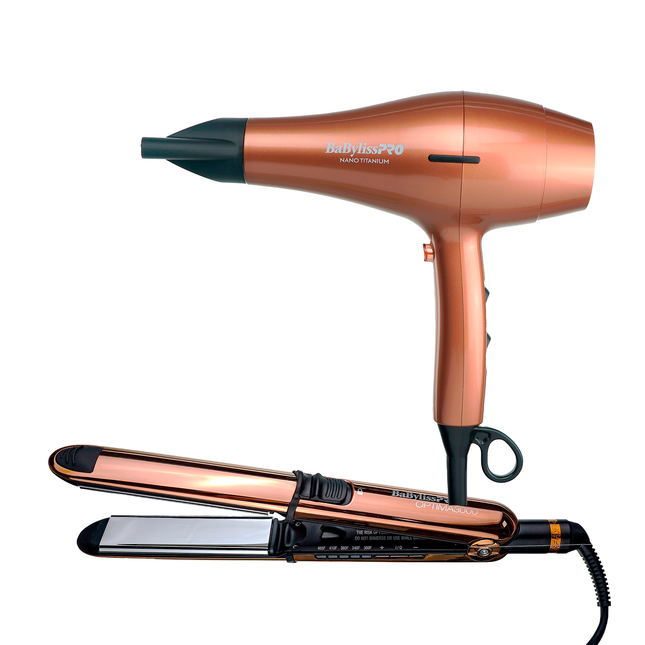 BaByliss combo Rose Gold SM1093, vista general
