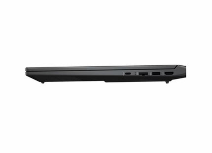 Vista superior HP Victus 15-fb3021la con tapa cerrada y logo