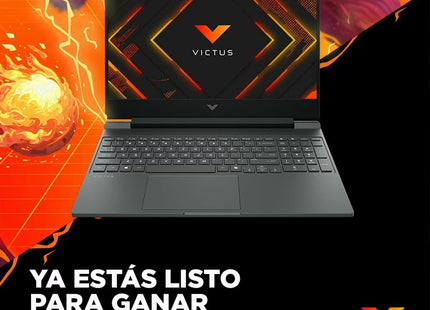 Touchpad y área de descanso de muñecas de laptop HP Victus diseño ergonómico