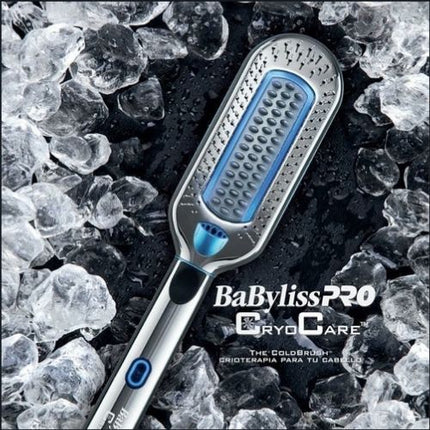 Cepillo Capilar Crioterapia Cold Brush BaBylissPRO | Tecnología CryoCare™ | Control de frizz, brillo y suavidad