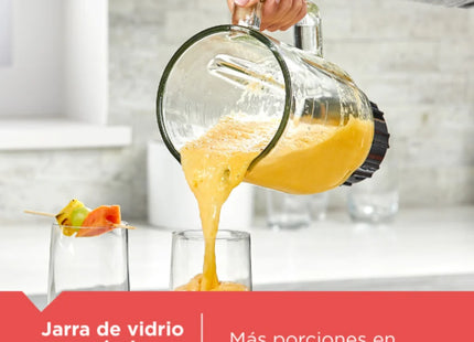 Licuadora Black+Decker Acero Inoxidable BL0876-2SDLA | 700W | 8 Velocidades + Pulso | Jarra de Vidrio 1.25L