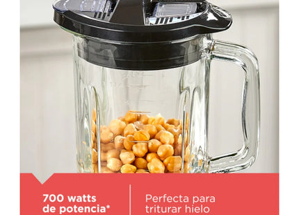 Licuadora Black + Decker BL0876-2RDLA | 1.25L | 700W | 8 Velocidades | Cuchillas de Acero InoxidableRDLA