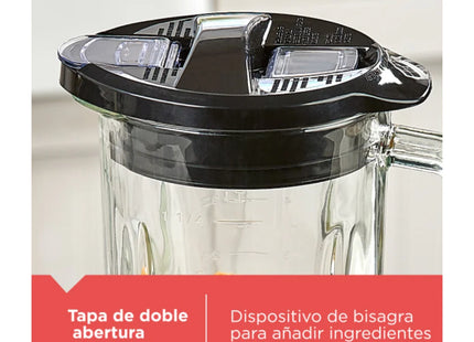 Licuadora Black + Decker BL0876-2RDLA | 1.25L | 700W | 8 Velocidades | Cuchillas de Acero InoxidableRDLA