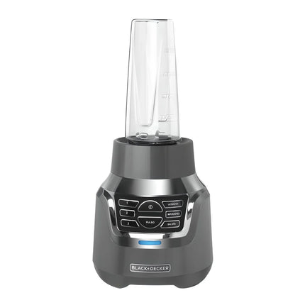 Licuadora Digital Black+Decker BL1350G | 900 W | 3 Velocidades + Pulso + 3 Funciones | Jarra Vidrio 1.5 L | Vaso Personal 500 ml | Filtro Infusor