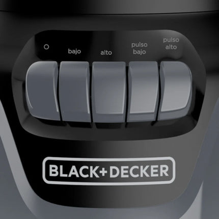 Licuadora Black+Decker Helix BL1600BG‑LA | 800 W | 4 Velocidades + Pulso | Jarra Vidrio 1.5 L | Acero Inoxidable