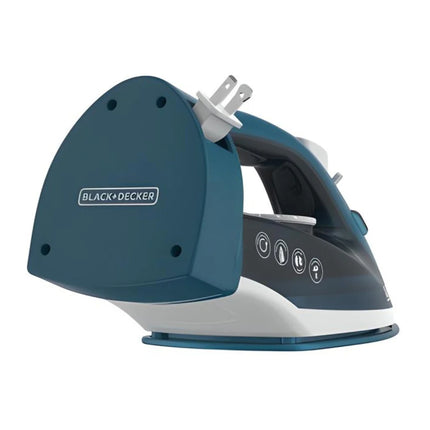 Plancha de Vapor Black+Decker ICR004B‑LA | 1200 W | Suela Acero Inoxidable | Cable Retráctil | Auto‑Clean