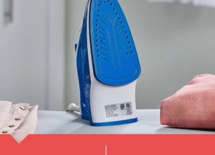 Plancha de Vapor Black + Decker TrueGlide IRBD350 | 1200W | Suela Cerámica | Golpe de Vapor | Azul