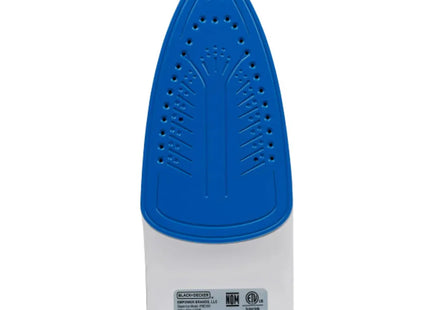 Plancha de Vapor Black + Decker TrueGlide IRBD350 | 1200W | Suela Cerámica | Golpe de Vapor | Azul