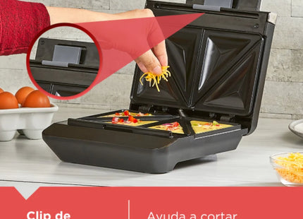 Sandwichera Black+Decker, SM602F-1BDLA