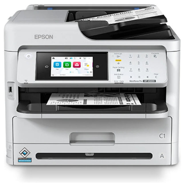Impresora Epson WorkForce Pro WF-M5899 monocromática vista frontal completa