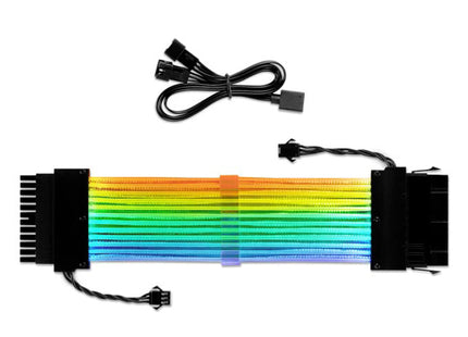 Cable de Extensión Sharkoon Shark XTend 16 | PCIe 4.0 | 16cm | Flexible | Alta Velocidad | Negro