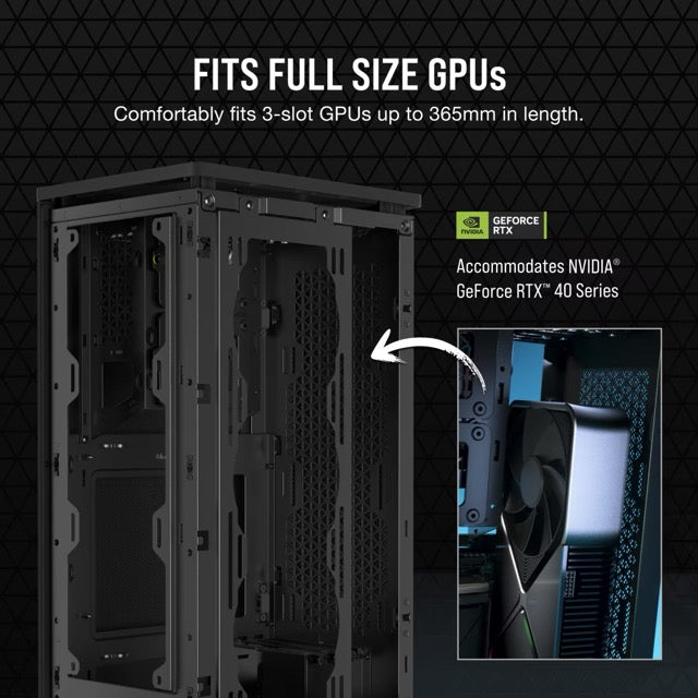 Case Gaming Corsair 2000D Airflow | Mini-ITX | Negro