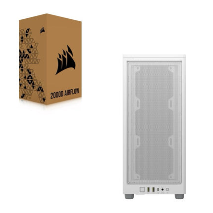 Case Gaming Corsair 2000D Airflow | Mini-ITX | Blanco | CC-9011245-WW