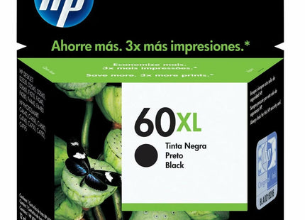 Cartucho Tinta HP 60XL Negra, CC641WL