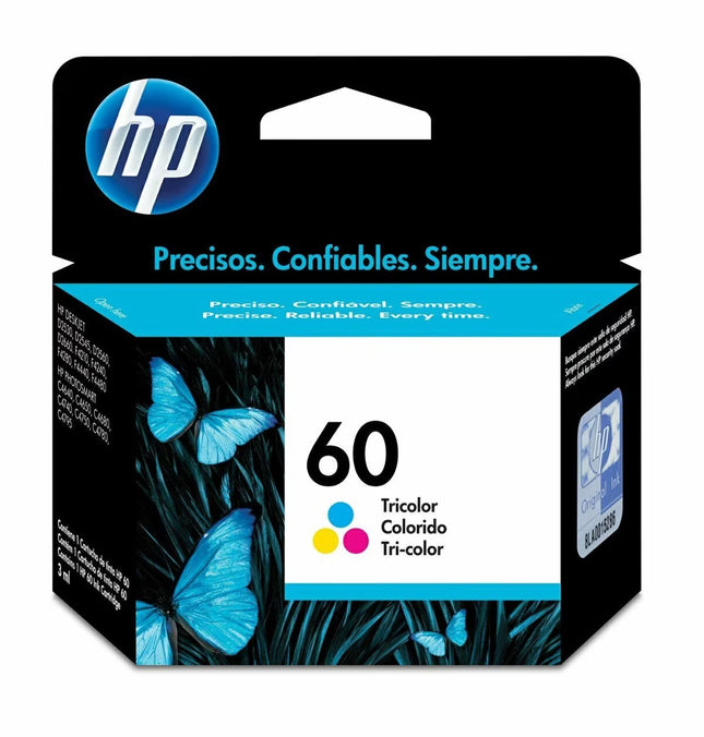 Cartucho de Tinta HP 60 Tricolor, CC643WL