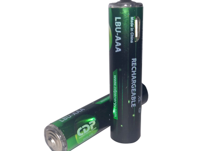 CDP bateria recargable AAA blister de 2 unidades usb lbu-AAA