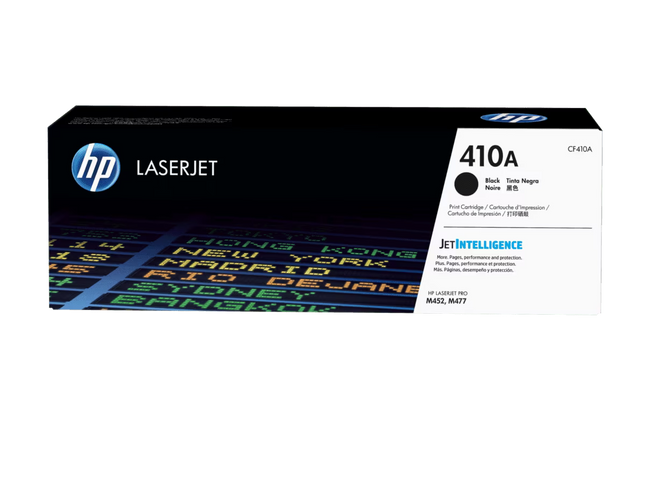 Cartucho Tóner HP 410A Negro, CF410A