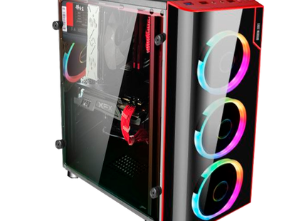 Eagle Warrior case gaming RGB CG06Z3RA001C vista frontal