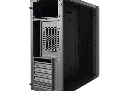 Eagle Warrior case gaming RGB CG06Z3RA001C vista lateral con vidrio templado