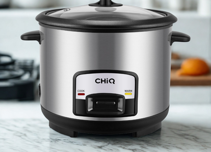 CHIQ CQXR10L1M1G Olla Arrocera 10 Tazas 1.8 L 700 W Acero Inoxidable
