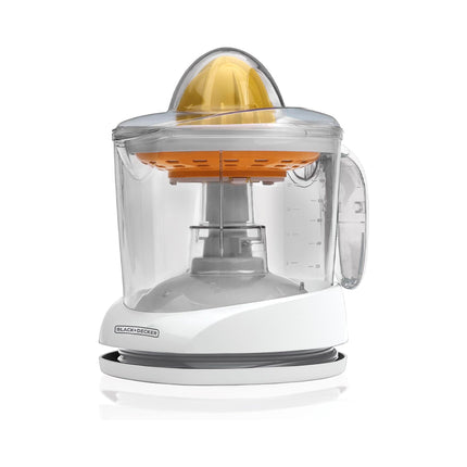 Exprimidor de Cítricos Black+Decker CJ625-LA | 1 L | 30 W | Ajuste de Pulpa | Blanco